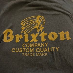 Brixton gray tee